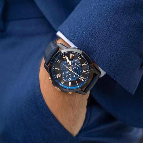 Наручные часы для мужчин FOSSIL Grant Chronograph Кварцевый/ 44 мм photo 4