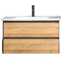 Seturi mobilă de baie Martat Rino 80 PAL/ Oak