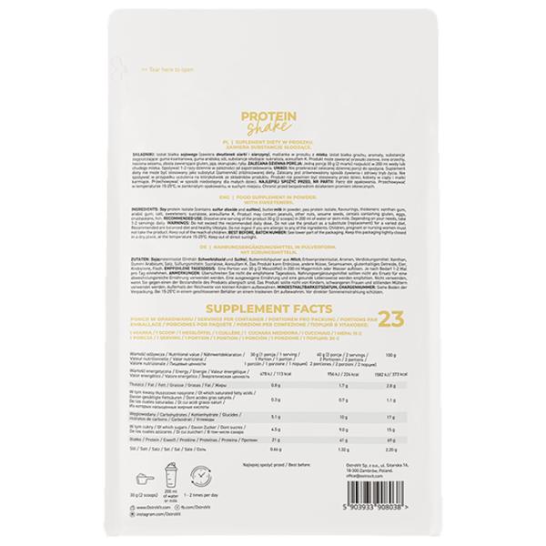 Proteină OstroVit Protein Shake 700 g (5903933908038) praf/ Vanilie photo 2 Proteină OstroVit Protein Shake 700 g (5903933908038) praf/ Vanilie photo 2