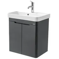 Наборы мебели для ванной комнаты Martat Rio 55 ЛДСП/ Antracit