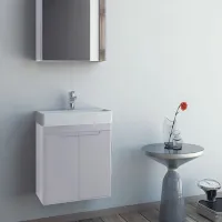 Seturi mobilă de baie Martat Rio 70 MDF/ White photo 2
