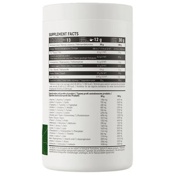 Протеин OstroVit Soy Protein isolate 390 г (5903933915999) порошок/ Естественный photo 3 Протеин OstroVit Soy Protein isolate 390 г (5903933915999) порошок/ Естественный photo 3
