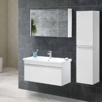 Seturi mobilă de baie Martat Hera 60 MDF/ White photo 2