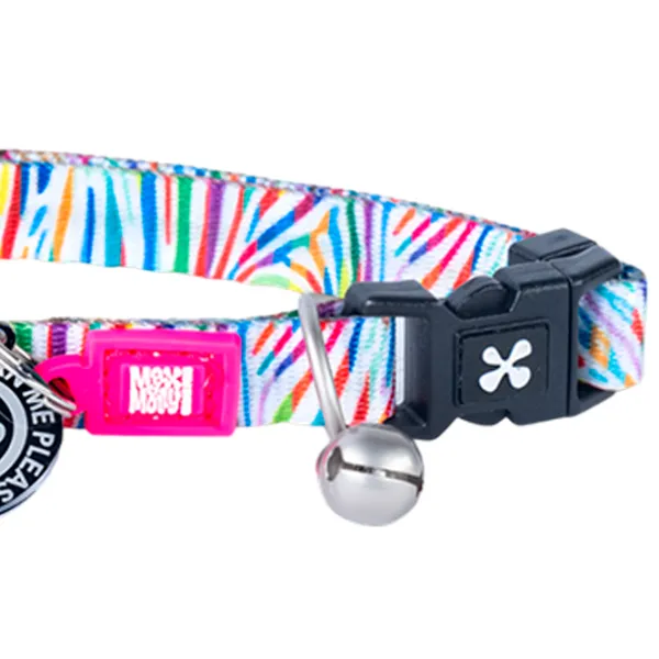 Zgardă Max & Molly Magic Zebra pentru pisici photo 2 Zgardă Max & Molly Magic Zebra pentru pisici photo 2