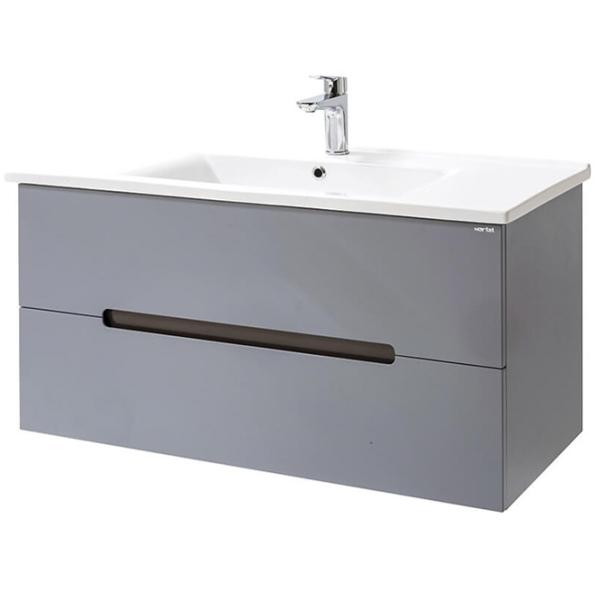 Seturi mobilă de baie Martat Irmak 100 MDF/ Gray photo 1