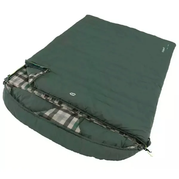 Спальный мешок Outwell Camper Lux Double Полибутон/ Green photo 1