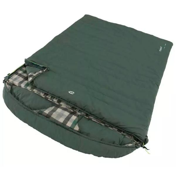 Спальный мешок Outwell Camper Lux Double Полибутон/ Green photo 1