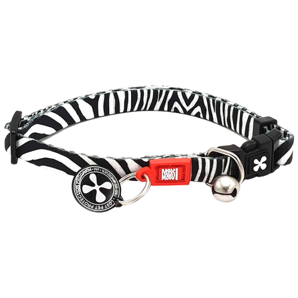 Zgardă Max & Molly Zebra pentru pisici photo 1 Zgardă Max & Molly Zebra pentru pisici photo 1
