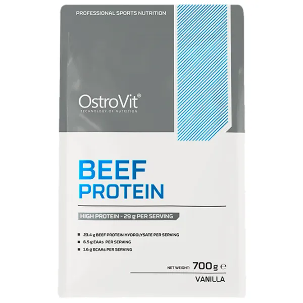 Протеин OstroVit Beef Protein 700 г (5903933910154) порошок/ Ваниль photo 3 Протеин OstroVit Beef Protein 700 г (5903933910154) порошок/ Ваниль photo 3