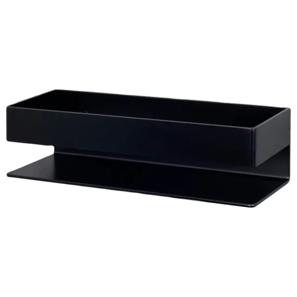Полка для ванной Daske Shelf-Organizer Skandi Adhesive Алюминий/ Black Mono photo 1