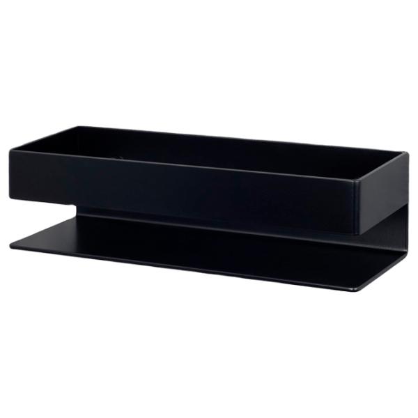 Полка для ванной Daske Shelf-Organizer Skandi Adhesive Алюминий/ Black Mono photo 1