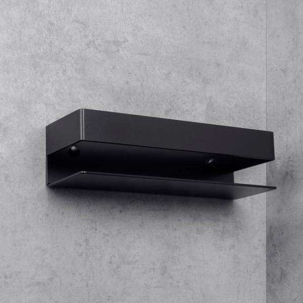 Полка для ванной Daske Shelf-Organizer Skandi Adhesive Алюминий/ Black Mono photo 4