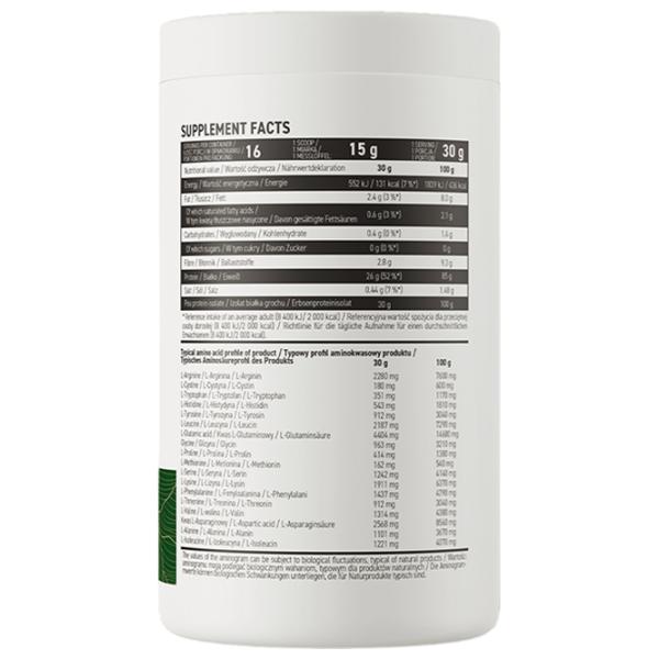 Proteină OstroVit Pea Protein Isolate 480 g (5903933916019) praf/ Natural photo 3 Proteină OstroVit Pea Protein Isolate 480 g (5903933916019) praf/ Natural photo 3