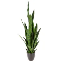 Plantă artificială NVT Sansevieria Green/ Înălțimea (cm) - 92