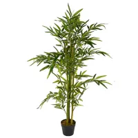 Plantă artificială NVT Lastari de bambus Green/ Înălțimea (cm) - 90