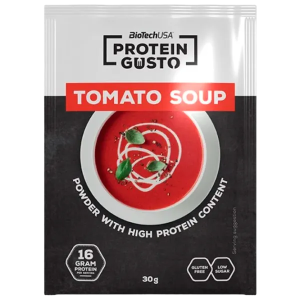 Proteină BioTechUSA Protein Gusto 30 g (5999076240432) praf/ Supă de roșii photo 1 Proteină BioTechUSA Protein Gusto 30 g (5999076240432) praf/ Supă de roșii photo 1