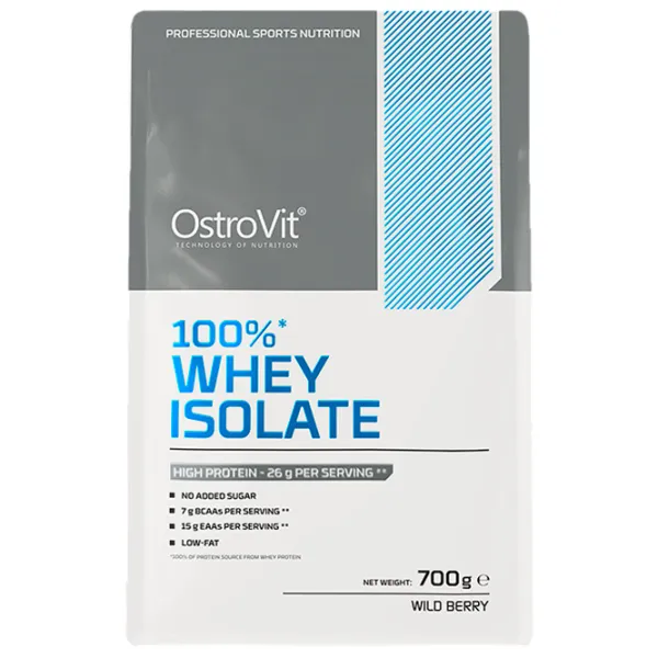 Proteină OstroVit 100% Whey Isolate 700 g (5903933909998) praf/ Fructe de pădure photo 3 Proteină OstroVit 100% Whey Isolate 700 g (5903933909998) praf/ Fructe de pădure photo 3