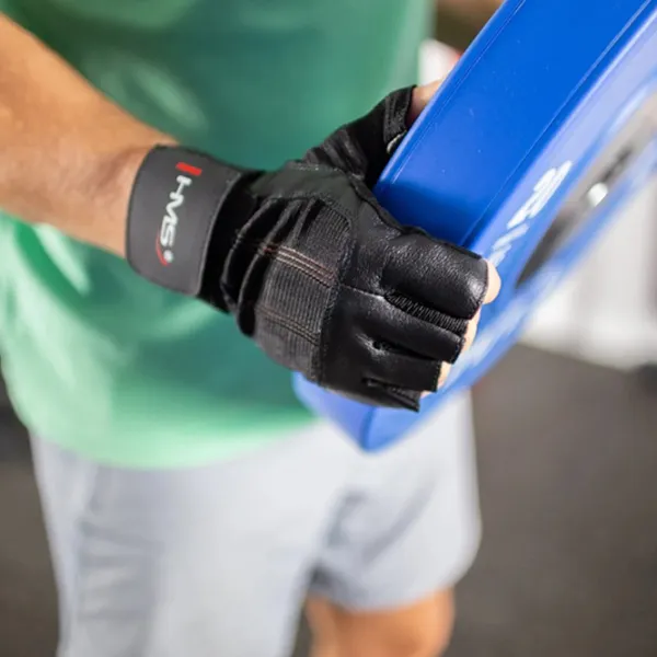 Фитнес-перчатки HMS Basic L photo 4 Фитнес-перчатки HMS Basic L photo 4