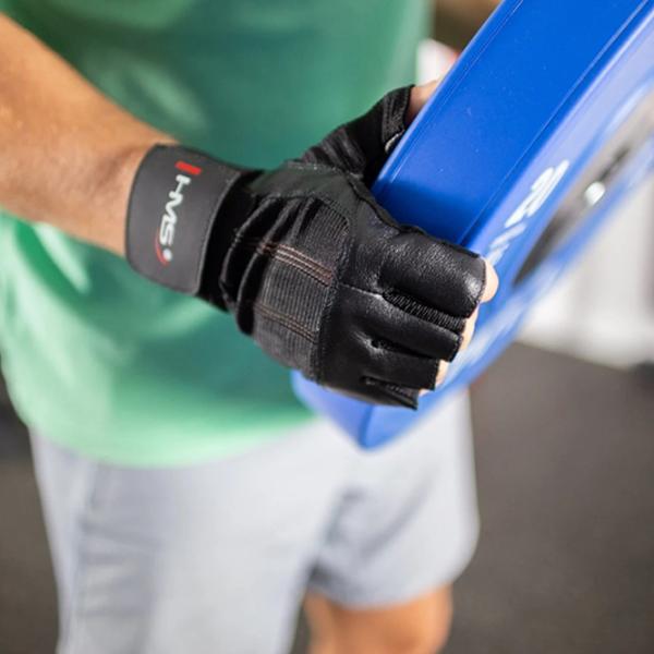 Фитнес-перчатки HMS Basic L photo 4 Фитнес-перчатки HMS Basic L photo 4