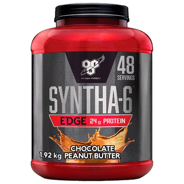 Proteină BSN SYNTHA 6 1920 g (5060245607100) praf/ Сiocolată, unt de arahide photo 1