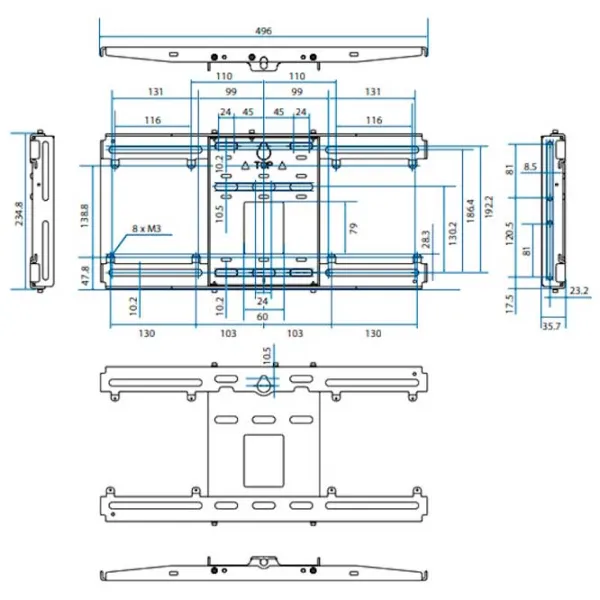 Suporturi pentru proiectoare Epson ELPMB75 White photo 2