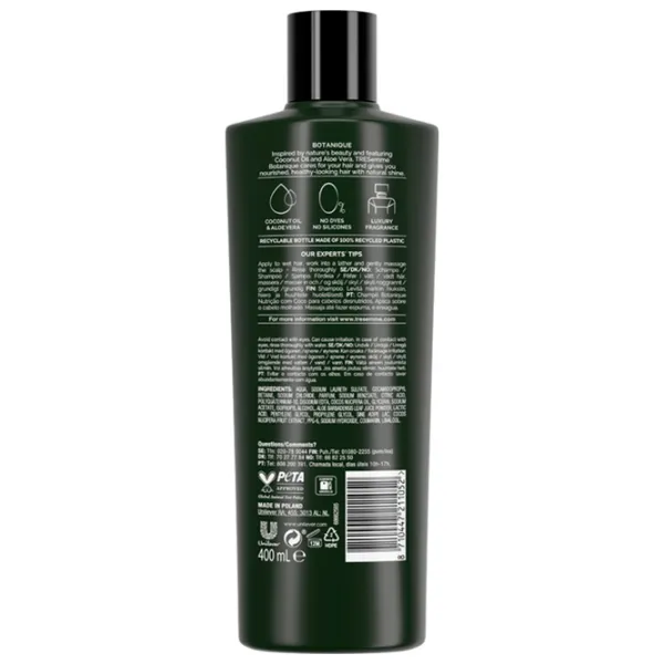 Шампунь Tresemme Botanique Detox 400 мл photo 2 Шампунь Tresemme Botanique Detox 400 мл photo 2