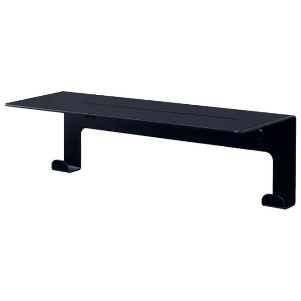 Raft pentru baie Daske Floating Shower Shelves Grohys Adhesive Aluminiu/ Black Mono photo 1