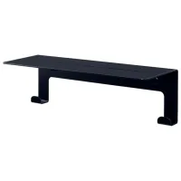 Полка для ванной Daske Floating Shower Shelves Grohys Adhesive Алюминий/ Black Mono