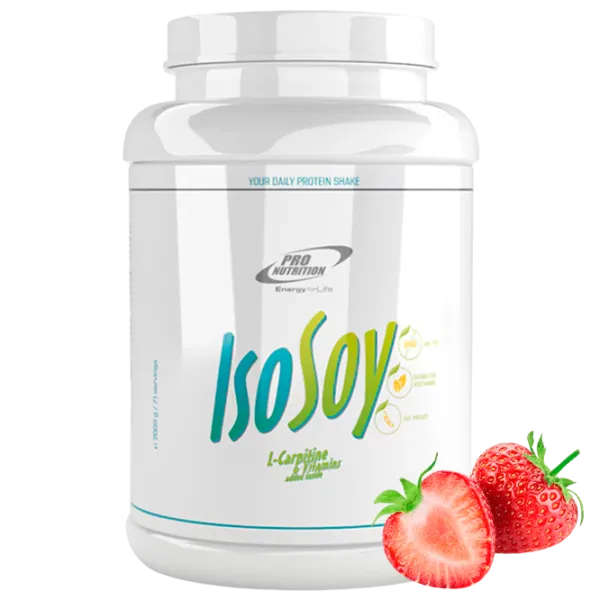 Proteină Pro Nutrition Iso Soy 2000 g (6421766045236) praf/ Сăpșuni photo 1 Proteină Pro Nutrition Iso Soy 2000 g (6421766045236) praf/ Сăpșuni photo 1