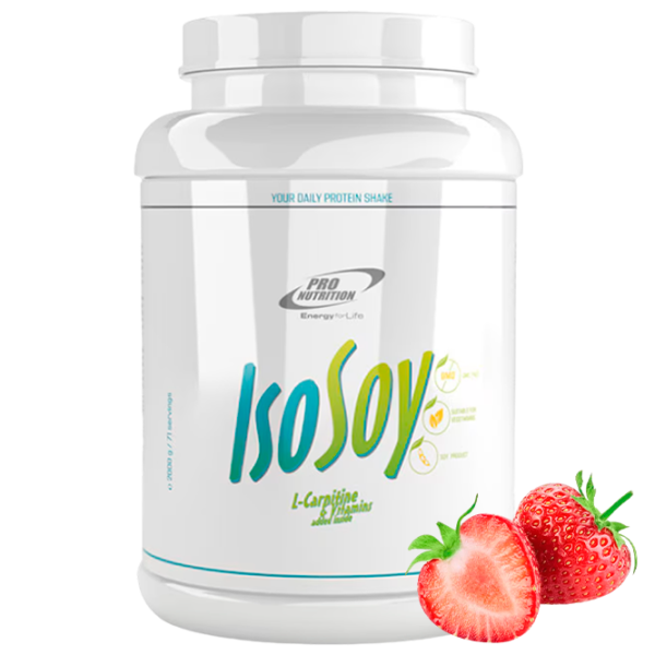 Proteină Pro Nutrition Iso Soy 2000 g (6421766045236) praf/ Сăpșuni photo 1 Proteină Pro Nutrition Iso Soy 2000 g (6421766045236) praf/ Сăpșuni photo 1