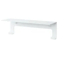 Полка для ванной Daske Floating Shower Shelves Grohys Adhesive Алюминий/ White Mono