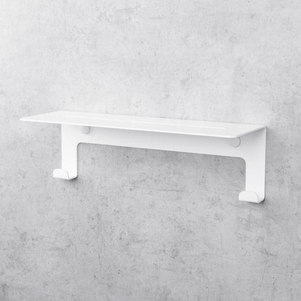Полка для ванной Daske Floating Shower Shelves Grohys Adhesive Алюминий/ White Mono photo 4