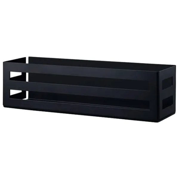 Полка для ванной Daske Shelf-Organizer Country Adhesive Алюминий/ Black Mono photo 1