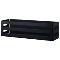 Полка для ванной Daske Shelf-Organizer Country Adhesive Алюминий/ Black Mono