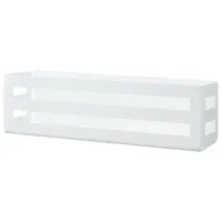 Полка для ванной Daske Shelf-Organizer Country Adhesive Алюминий/ White Mono