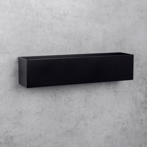 Полка для ванной Daske Shelf-Organizer Basket Adhesive Алюминий/ Black Mono photo 4