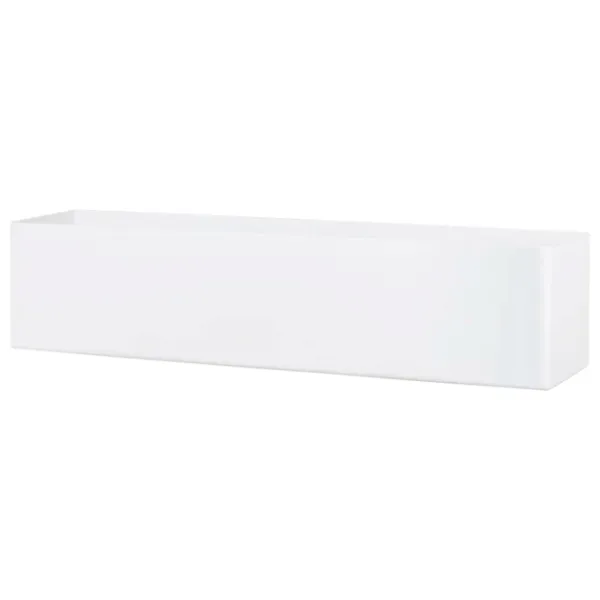 Полка для ванной Daske Shelf-Organizer Basket Adhesive Алюминий/ White Mono photo 1