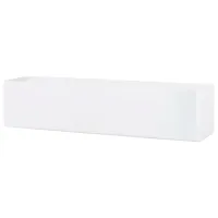 Полка для ванной Daske Shelf-Organizer Basket Adhesive Алюминий/ White Mono