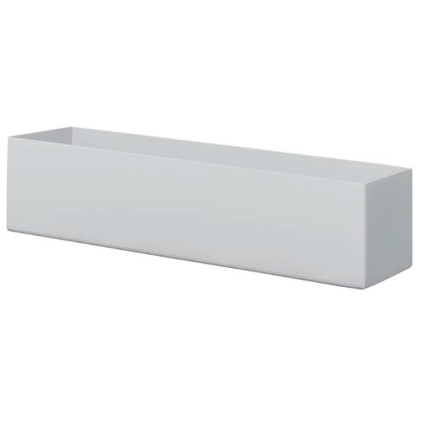 Полка для ванной Daske Shelf-Organizer Basket Adhesive Алюминий/ Grey Mono photo 1