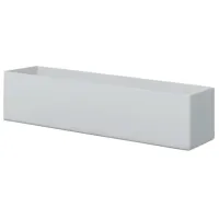 Полка для ванной Daske Shelf-Organizer Basket Adhesive Алюминий/ Grey Mono
