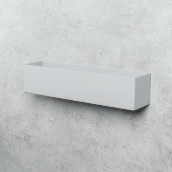 Полка для ванной Daske Shelf-Organizer Basket Adhesive Алюминий/ Grey Mono photo 5