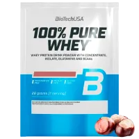 Протеин BioTechUSA 100% Pure Whey 28 г (5999076227136) порошок/ Каштан