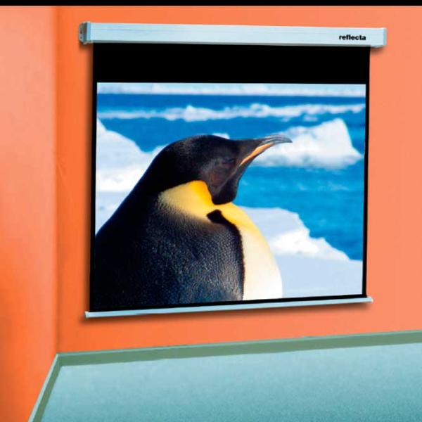 Ecran pentru proiector Reflecta Rollo SilverLine 1150811 132 cm/ 155 cm/ Pe perete/ White photo 2