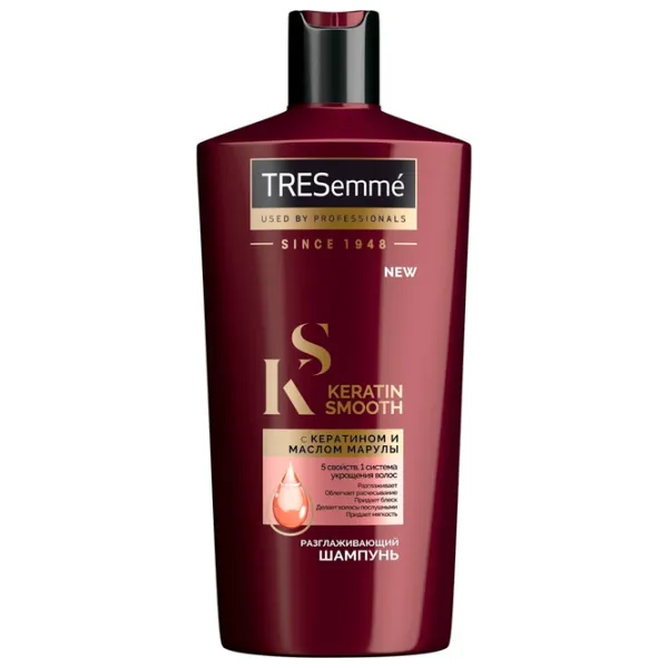 Шампунь TRESemme Keratin Smooth 650 мл photo 1 Шампунь TRESemme Keratin Smooth 650 мл photo 1