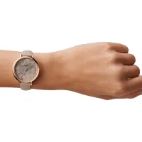 Ceas de mână pentru femei FOSSIL Jacqueline Solar Cuarț cu o baterie solară/ 36 mm photo 4