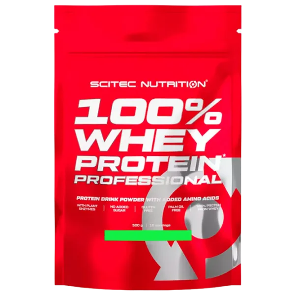 Протеин Scitec Nutrition 100% Whey Protein Professional 500 г (5999100033610) порошок/ Фисташки, белый шоколад photo 1
