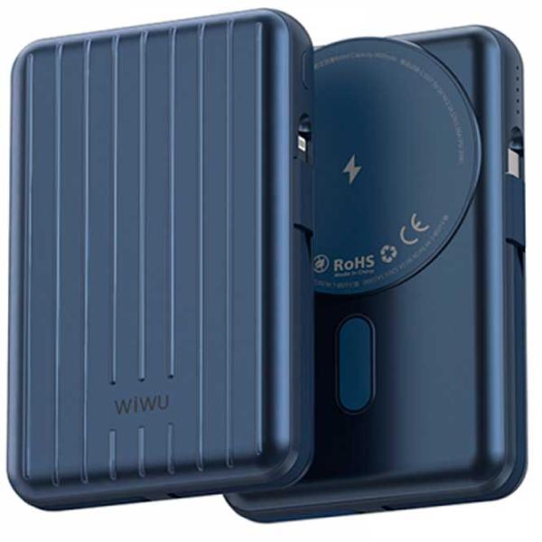 Power Bank WIWU Trunk 20000 mAh/ Blue photo 5