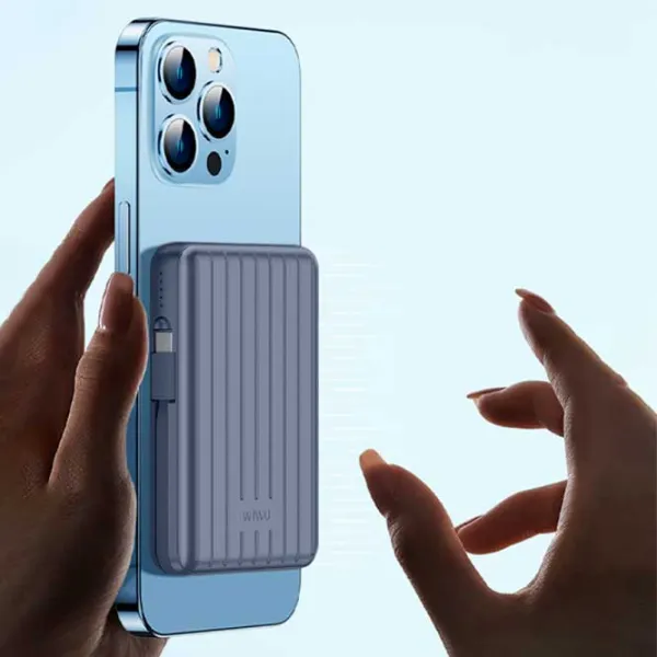Power Bank WIWU Trunk 20000 mAh/ Blue photo 7