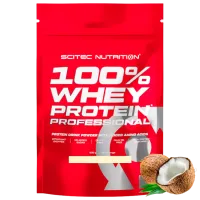 Протеин Scitec Nutrition 100% Whey Protein Professional 500 г (5999100021938) порошок/ Кокос