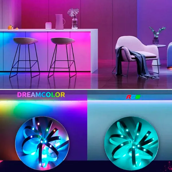 Bandă Led Dreamcolor TV Strip White photo 4